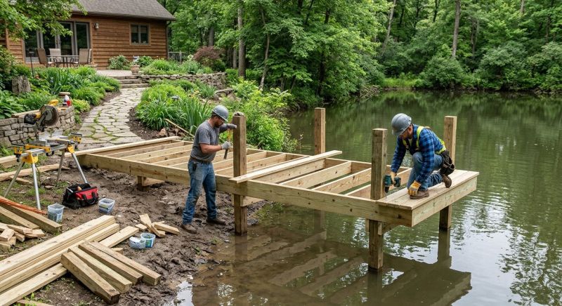 Boat Dock Construction in Roswell, GA