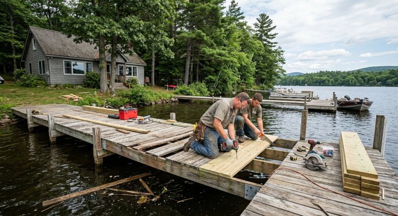 Dock Wood Replacement in Denver, CO