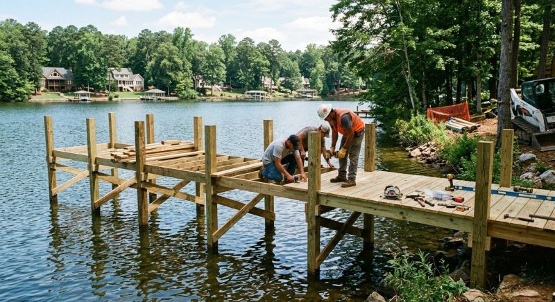 Pond Dock Construction in Denver, CO