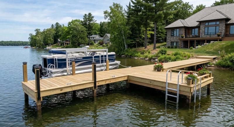 Pond Dock Installation in Denver County, CO