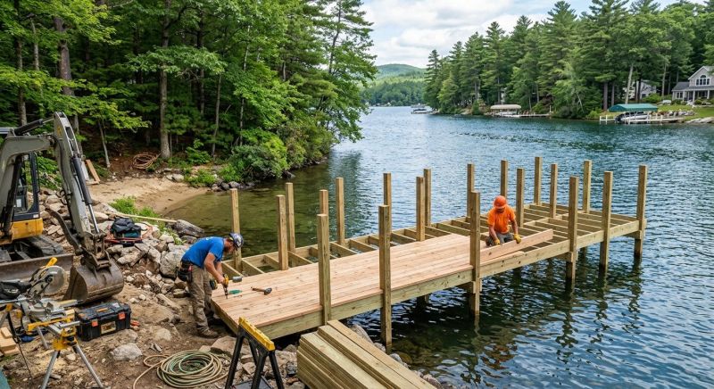 Water Dock Installation in Littleton, CO