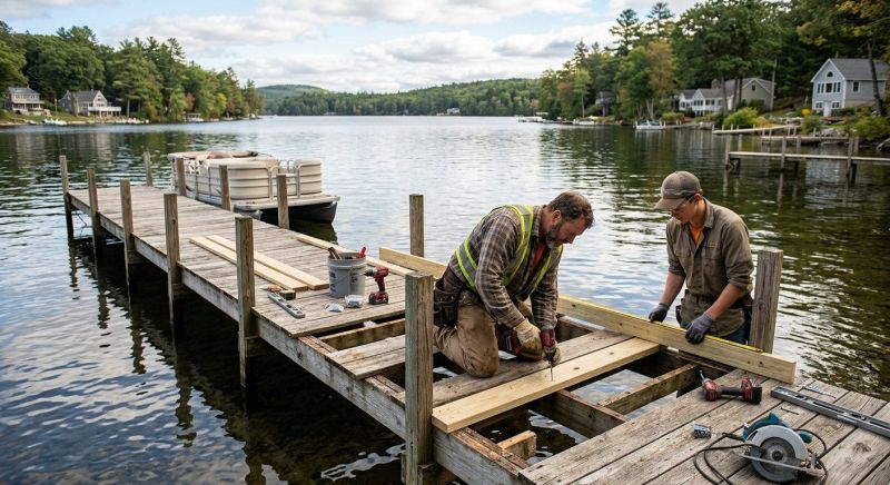 Wood Dock Repair in Kansas City, MO