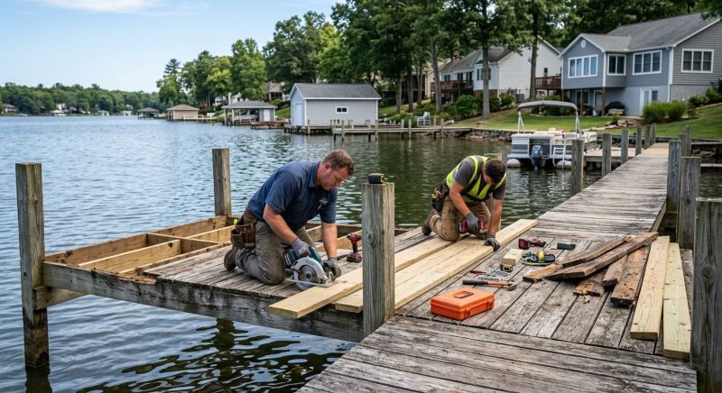 Boat Dock Repair Service in Overland Park, KS