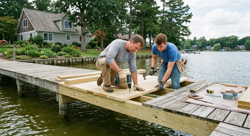 Dock Wood Replacement in Olathe, KS